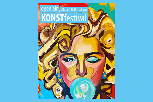Kunst-Workshops für Kinder auf Open Air Konstfestival