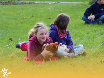 Osterveranstaltung unter freiem Himmel