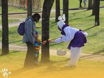 Osterveranstaltung unter freiem Himmel