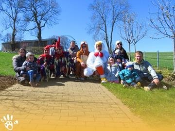 Osterveranstaltung unter freiem Himmel