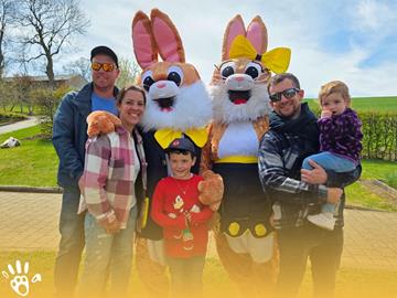 Osterveranstaltung unter freiem Himmel