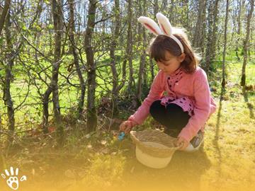 Osterveranstaltung unter freiem Himmel