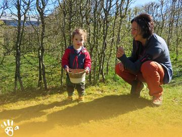 Osterveranstaltung unter freiem Himmel