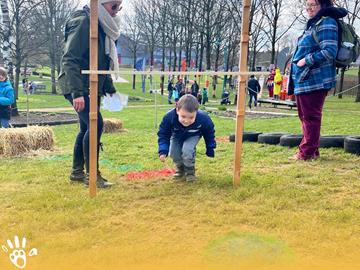 Osterveranstaltung unter freiem Himmel