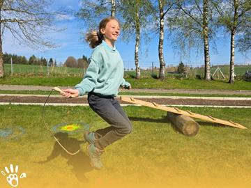 Osterveranstaltung unter freiem Himmel