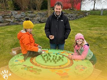 Osterveranstaltung unter freiem Himmel
