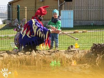 Osterveranstaltung unter freiem Himmel