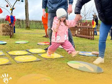Osterveranstaltung unter freiem Himmel
