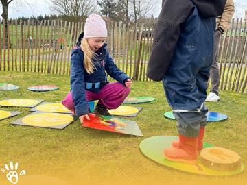 Osterveranstaltung unter freiem Himmel