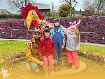 Osterveranstaltung unter freiem Himmel