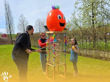 Osterveranstaltung unter freiem Himmel