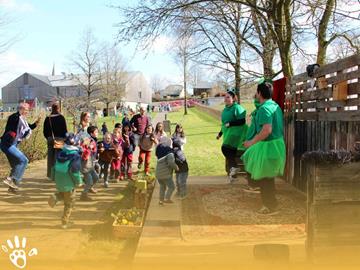 Osterveranstaltung unter freiem Himmel