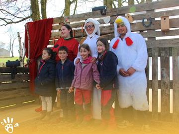 Osterveranstaltung unter freiem Himmel